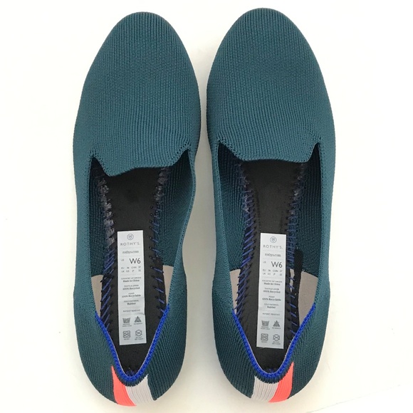 ROTHY’S The Loafer Bottle Blue Retired Women’s Size 6 - Picture 8 of 16